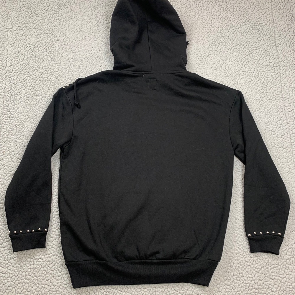 Gameday Couture NFL Atlanta Falcons Hoodie Women M Black Studded Pullover NWT - Picture 4 of 11